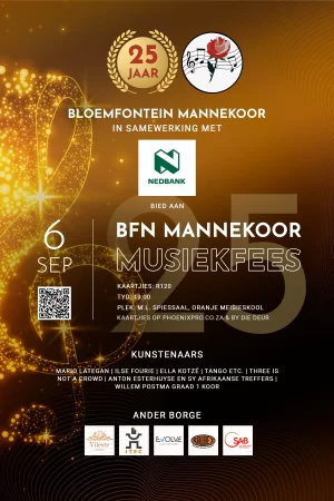 Bloemfontein 25 Jaar Mannekoor Musiekfees